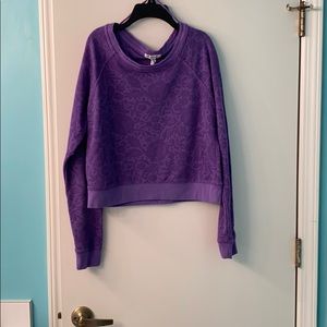 Purple Crew neck